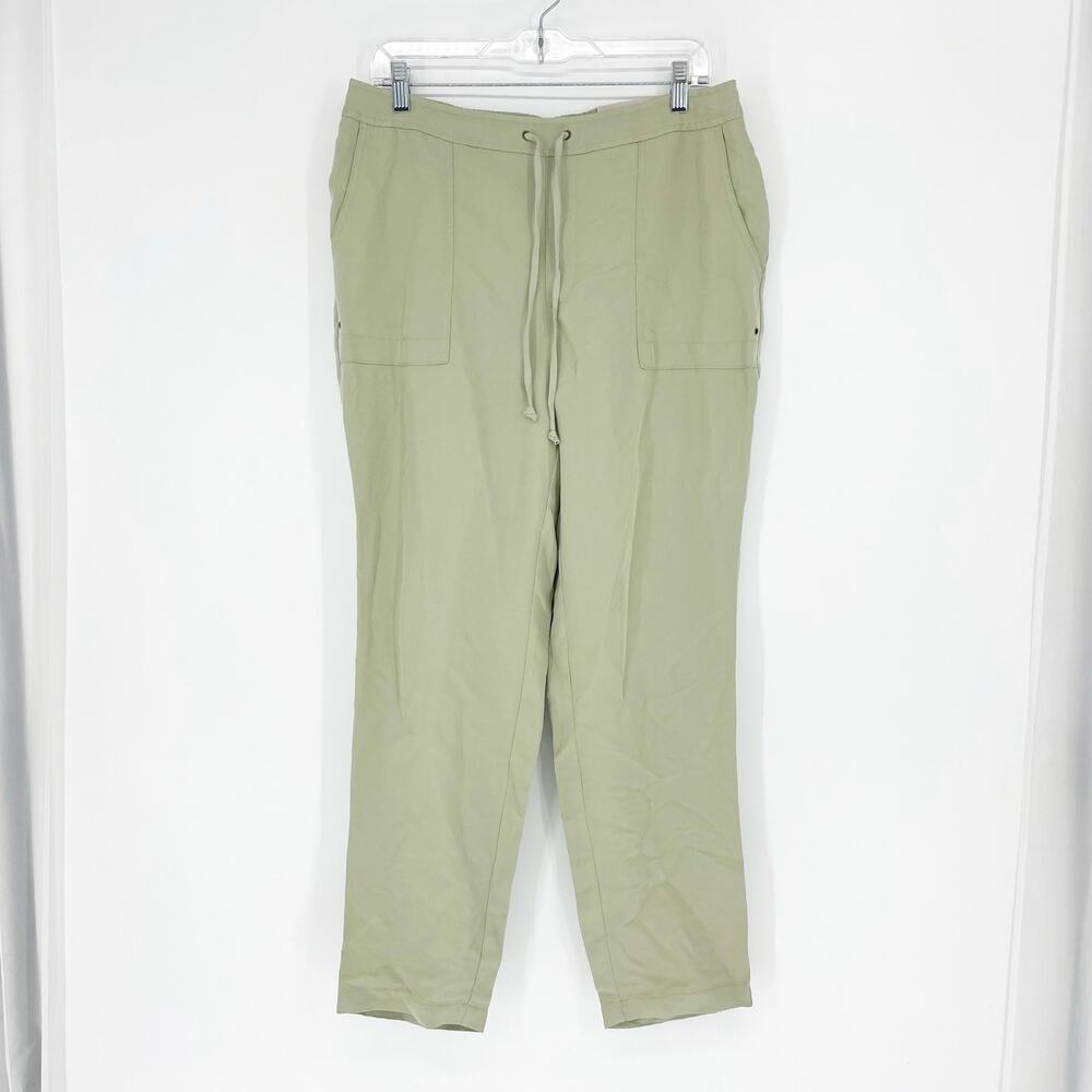 Chico's Pull On Drawstring Casual Modal Ankle Pants Size 10